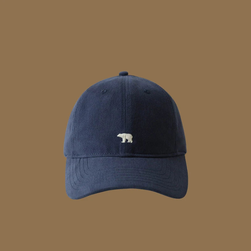 Polar Bear Embroidered Baseball Cap