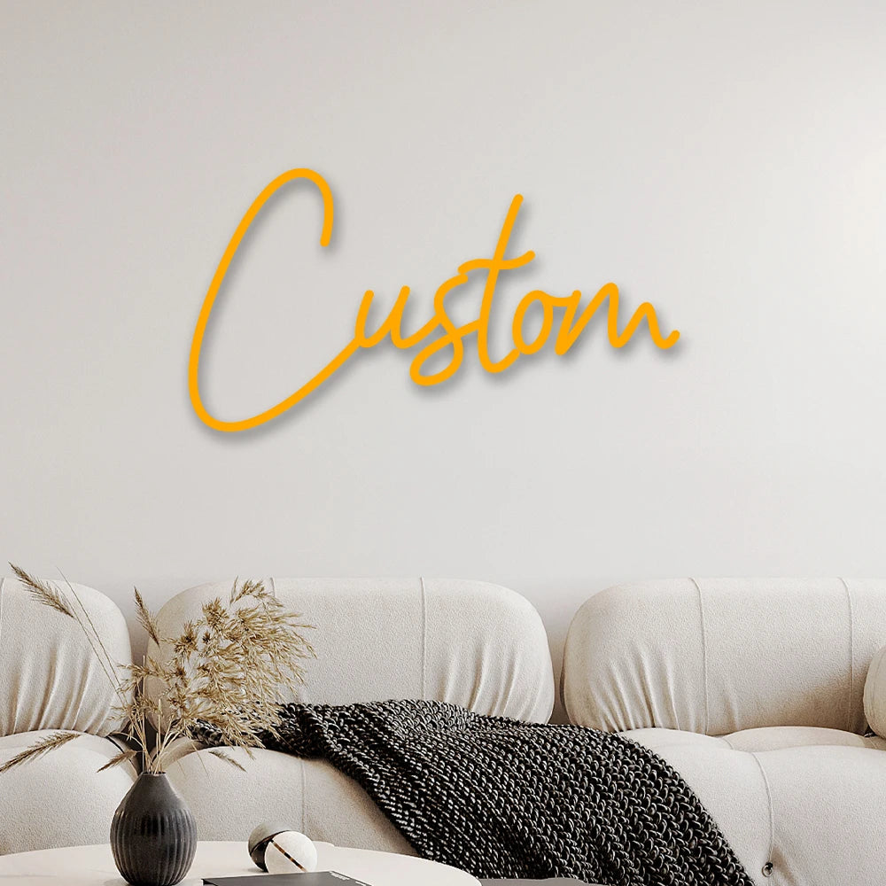 GlowUp Custom Neon Name Sign