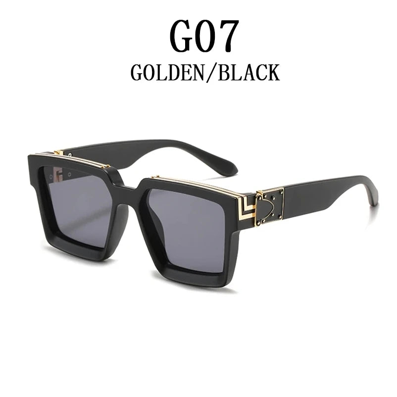 Millionaire Vintage Square Sunglasses