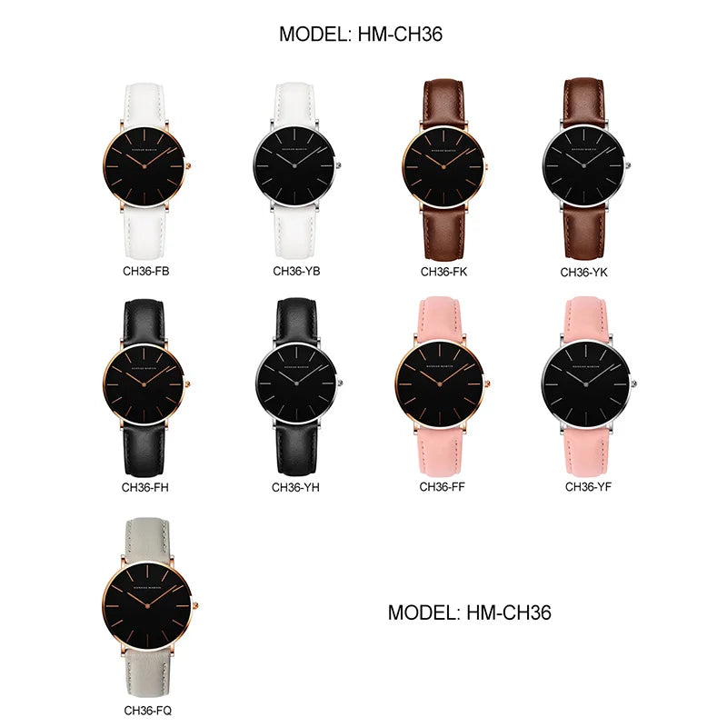 Hannah Martin Women’s Fashion Quartz Watch
