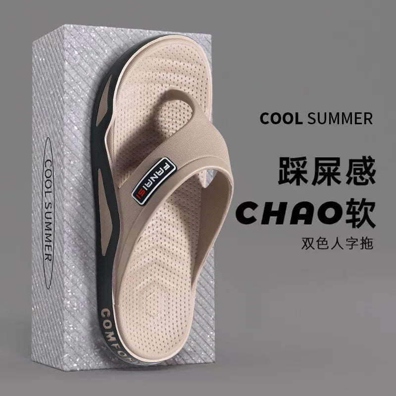 Men’s Summer Flip-Flops – Casual Beach & Outdoor Sandals