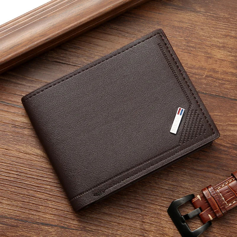 Slim RFID Blocking Men’s Wallet with Money Clip