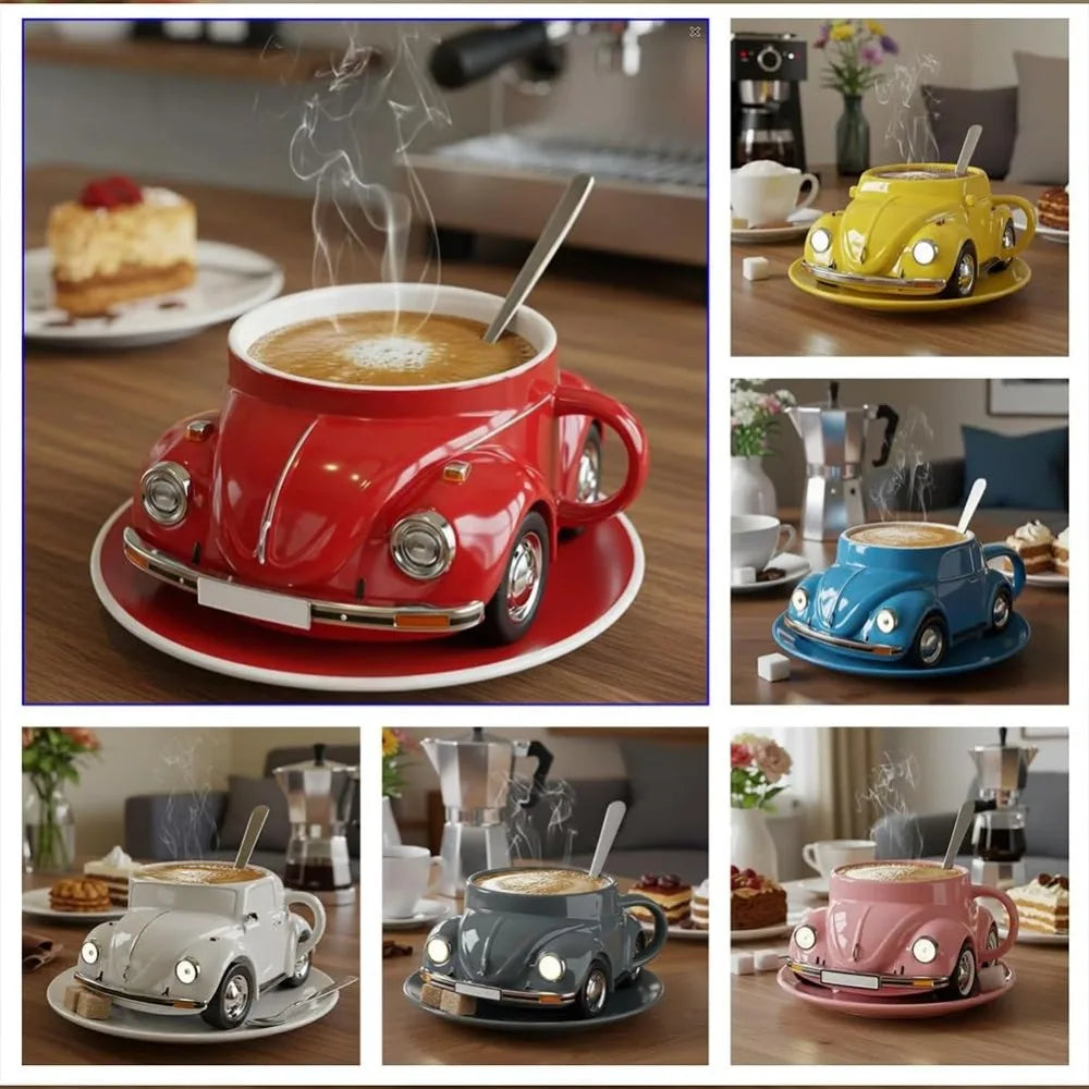 Funny Beetle-Shaped Coffee Mug