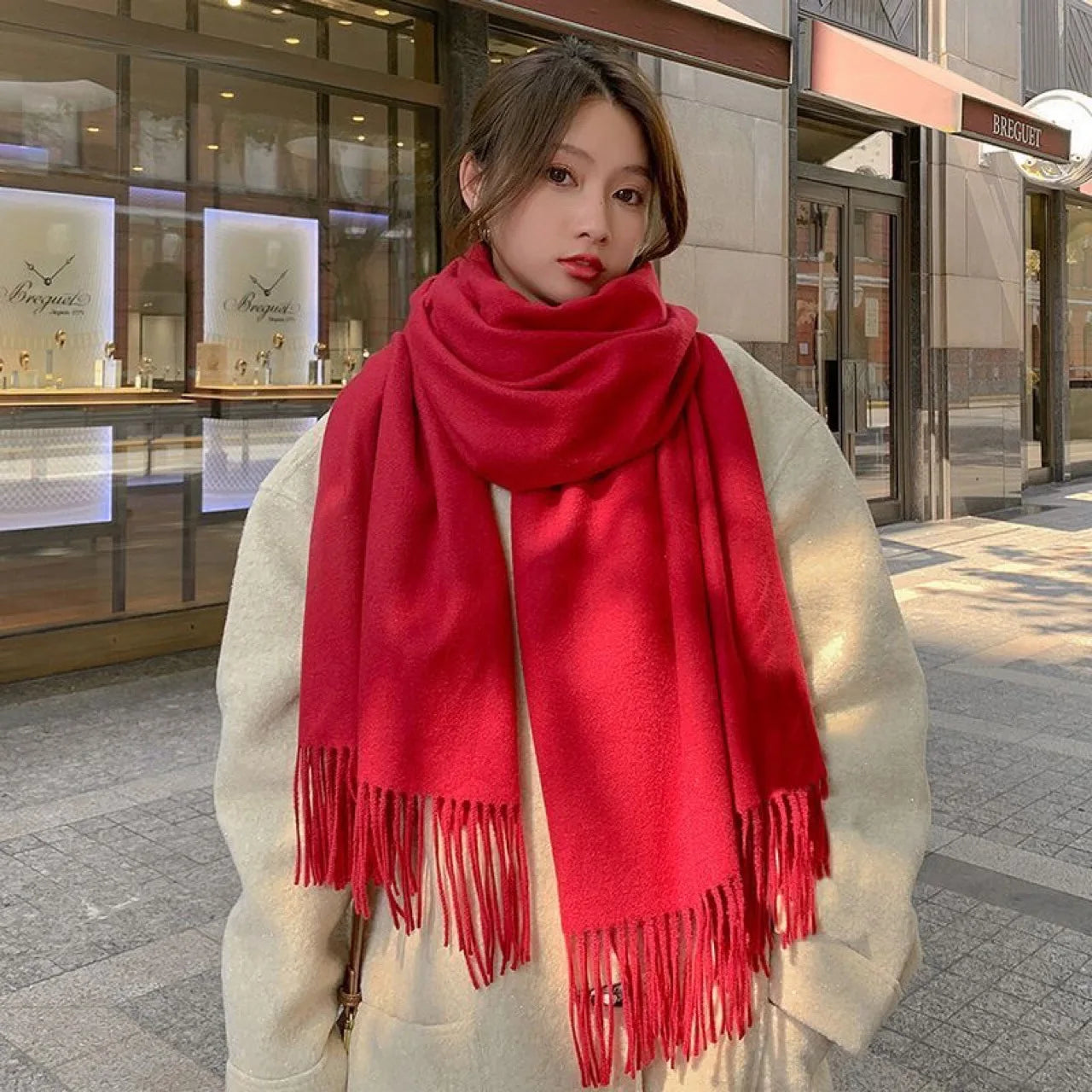 Women's Winter Cashmere Scarf