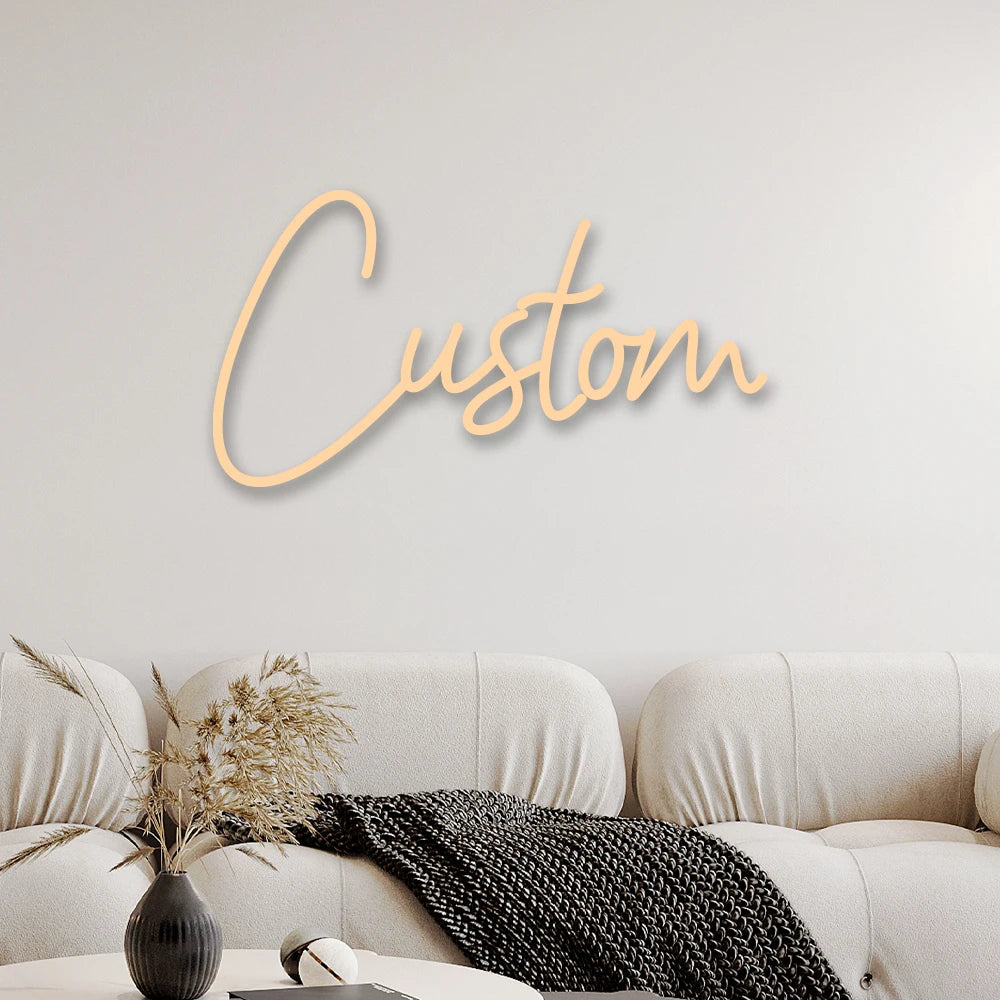 GlowUp Custom Neon Name Sign