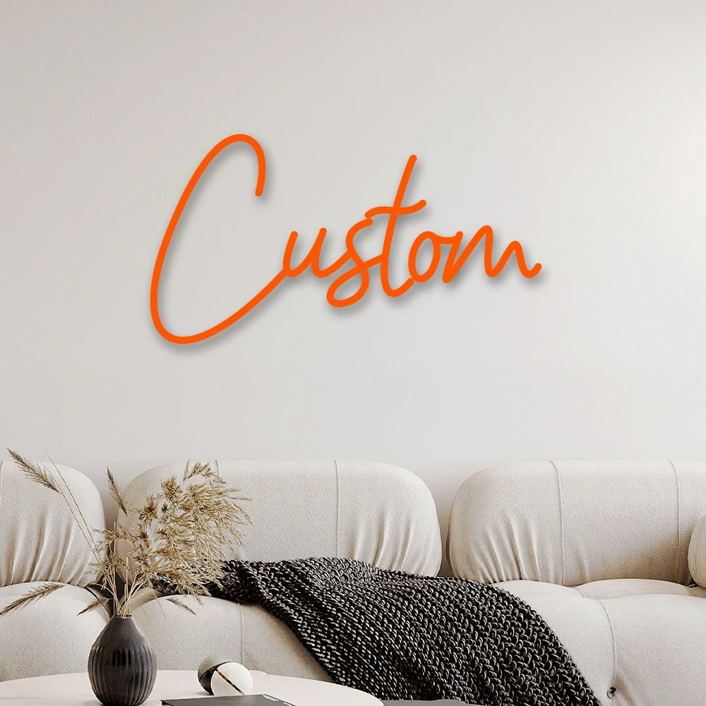 GlowUp Custom Neon Name Sign