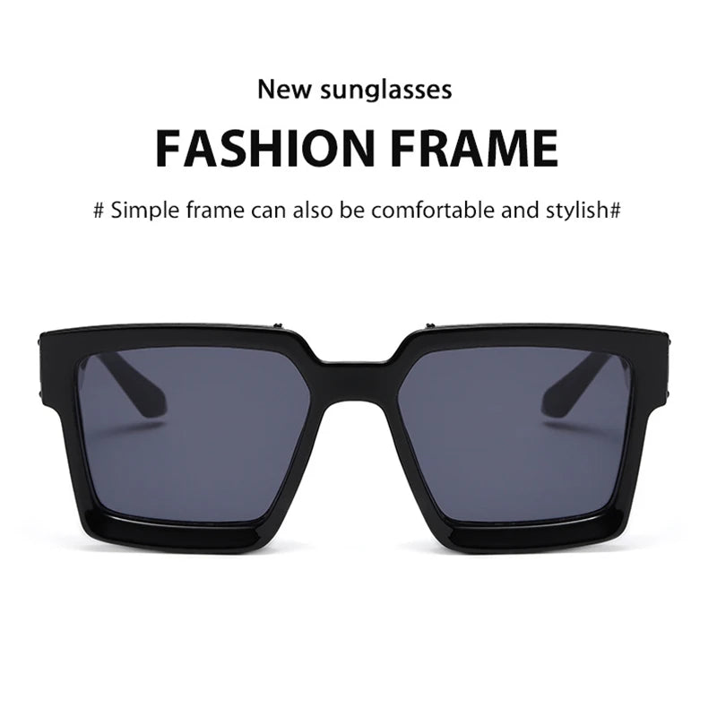 Millionaire Vintage Square Sunglasses