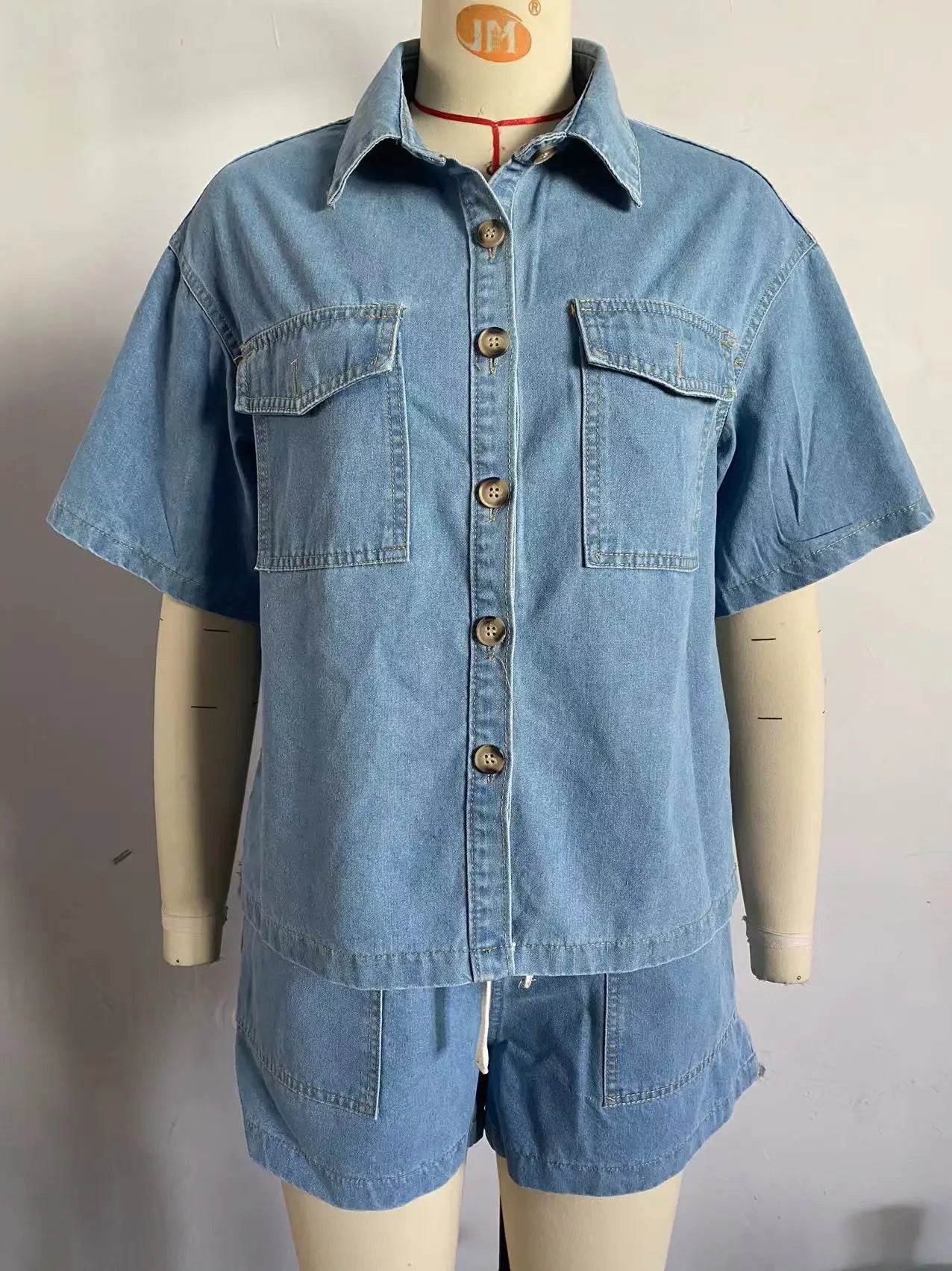 Mandylandy Women’s 2-Piece Denim Outfit