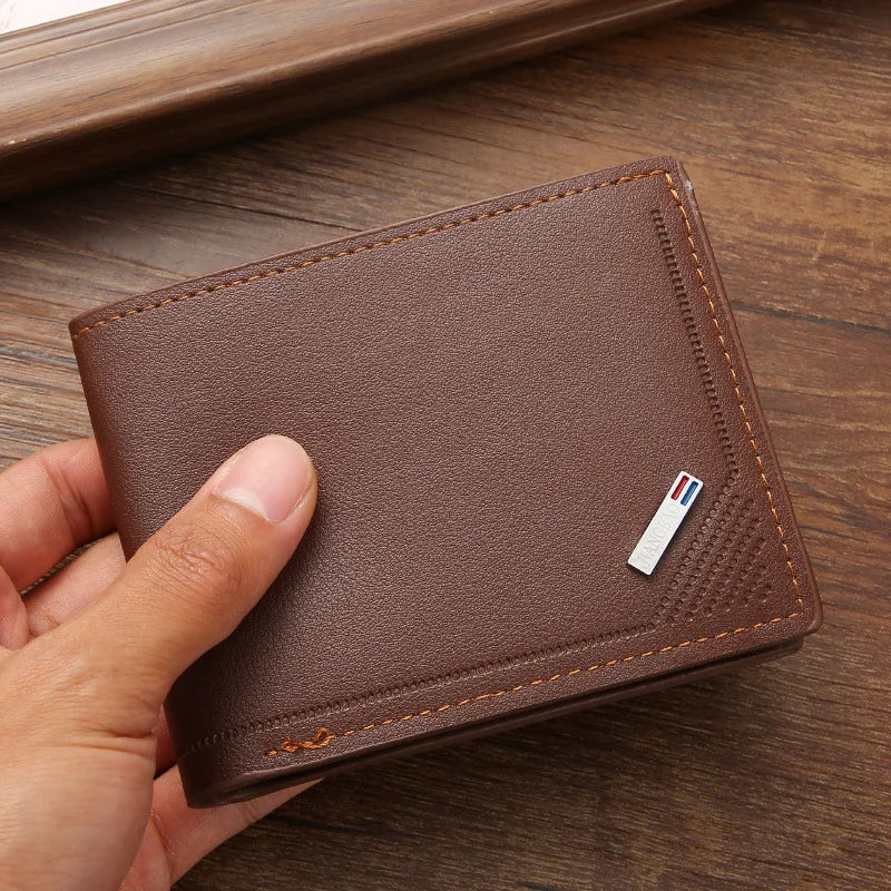 Slim RFID Blocking Men’s Wallet with Money Clip