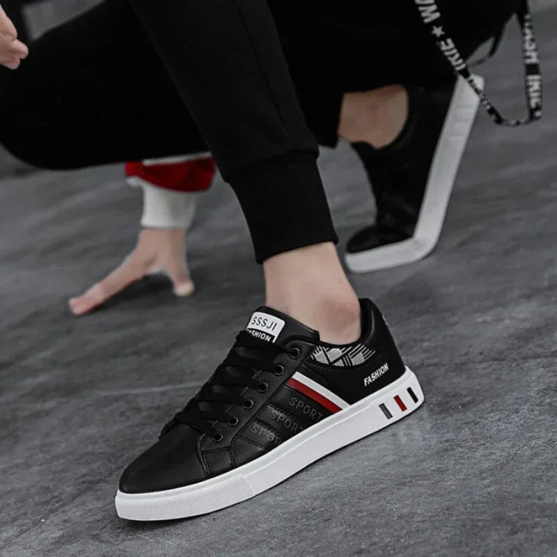Men's Luxury Flats – 2024 Spring & Autumn Vulcanized Sneakers