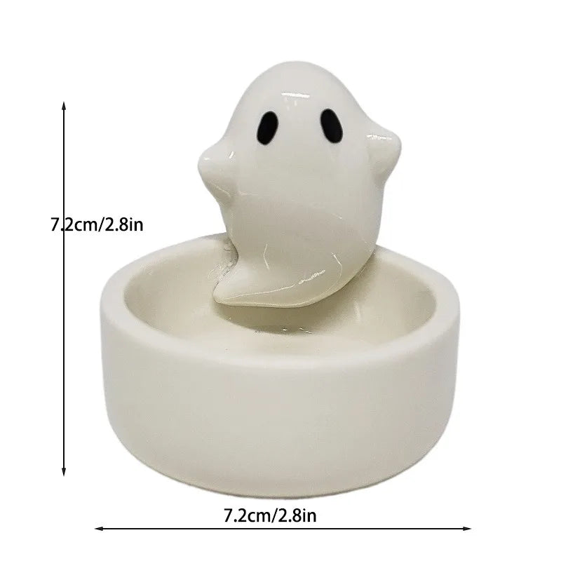 Cute Ceramic Kitten Candle Holde