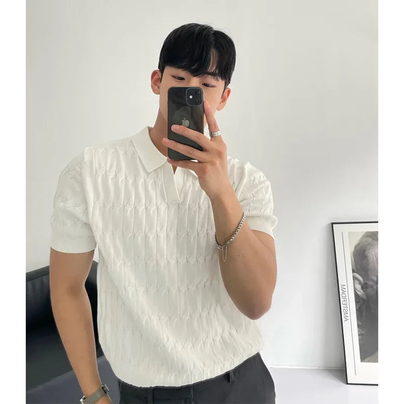 Premium Slim Fit Korean Style Polo – Lightweight, Stylish &amp; Timeless