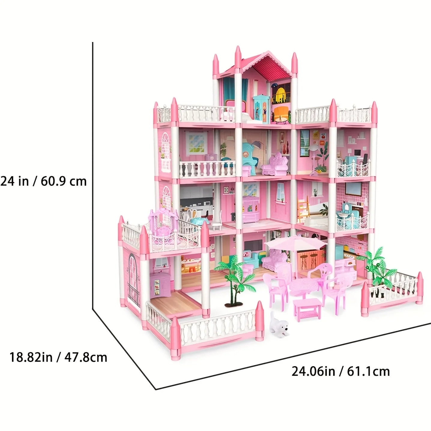 Children’s Music Doll House – The Dream Castle in Miniature