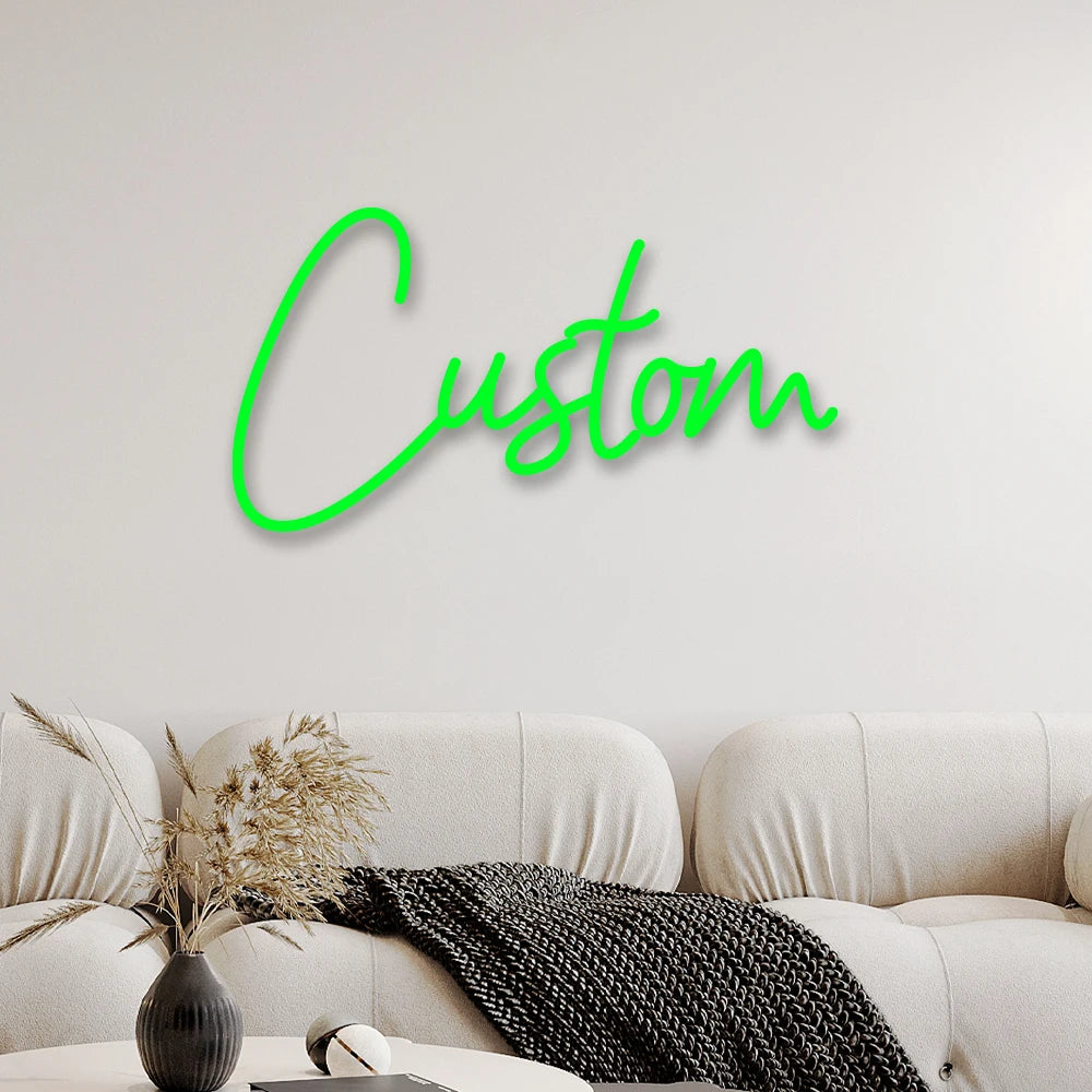GlowUp Custom Neon Name Sign