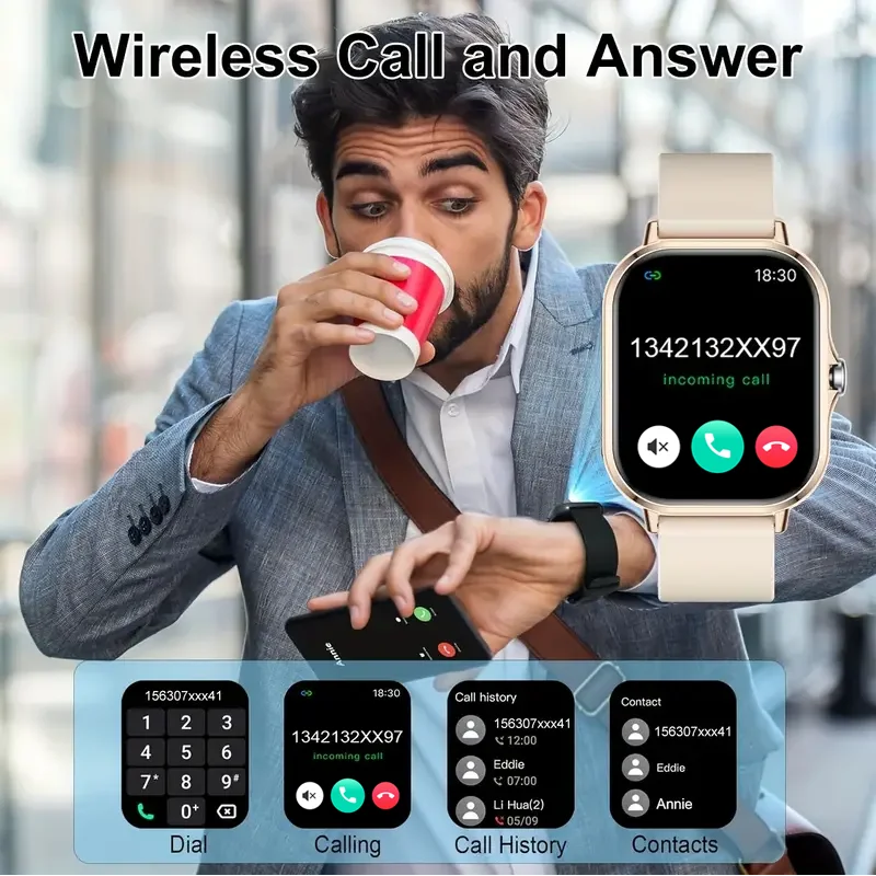 LOMAXFR Full Touch Screen Smart Watch