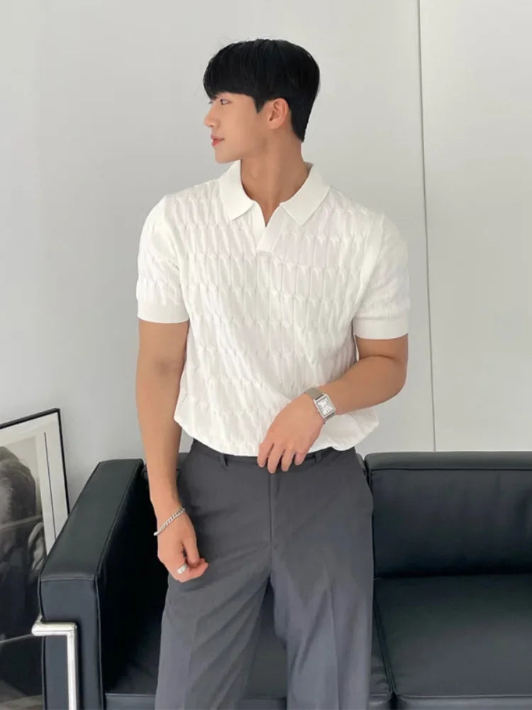 Premium Slim Fit Korean Style Polo – Lightweight, Stylish &amp; Timeless