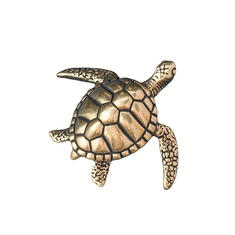Pure Brass Solid Turtle Home Decoration