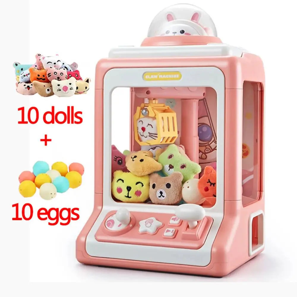 Mini Claw Machine Arcade – Fun Crane Game with Lights & Music