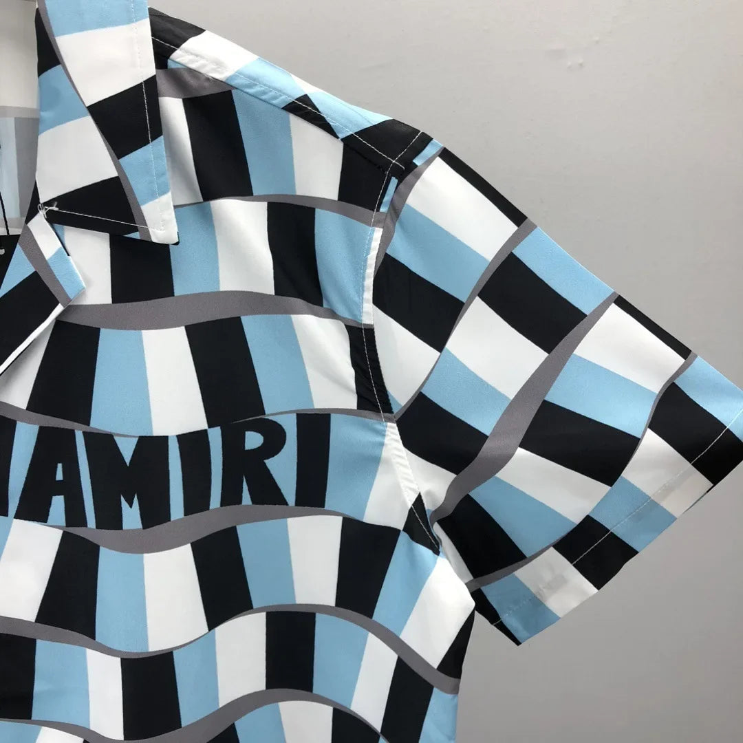 Summer 3D Print Hawaiian Shirt & Shorts Set