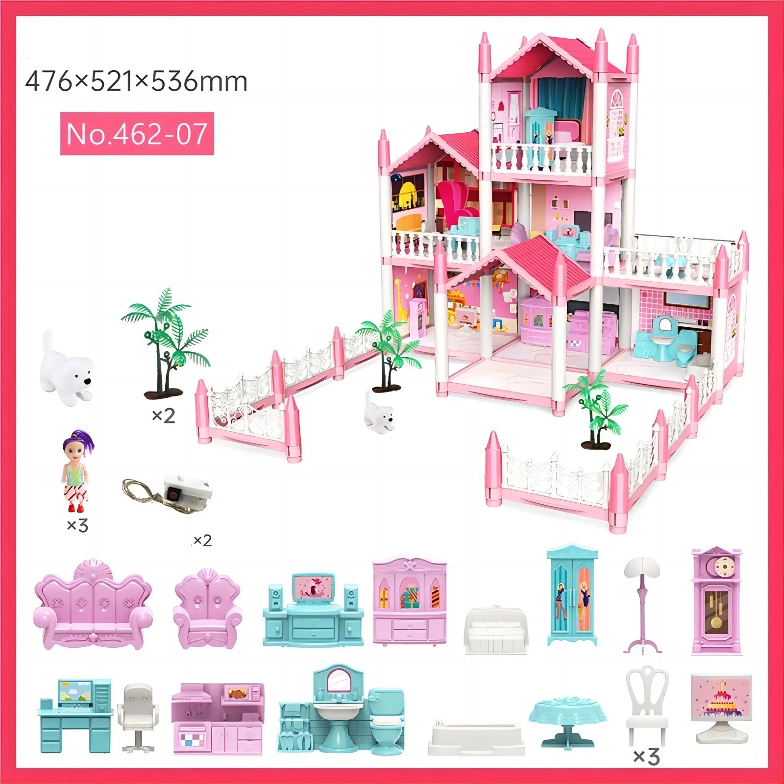 Children’s Music Doll House – The Dream Castle in Miniature