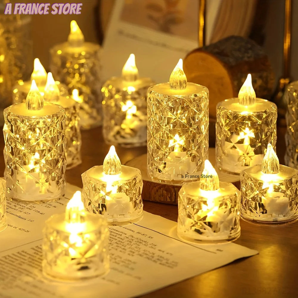 Elegant 3-Piece Flameless LED Candle Set