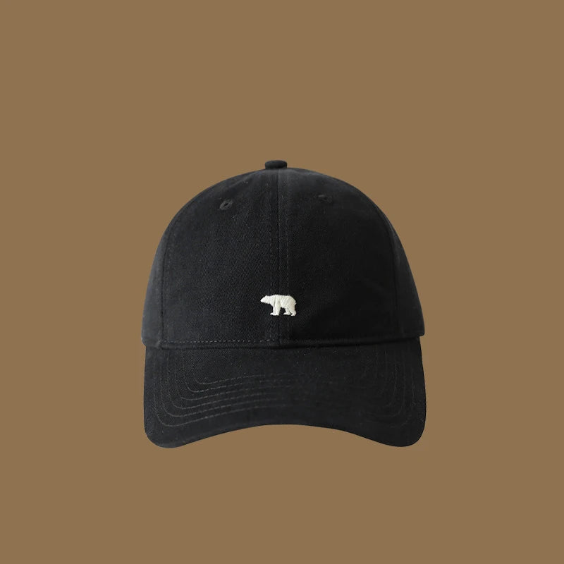 Polar Bear Embroidered Baseball Cap