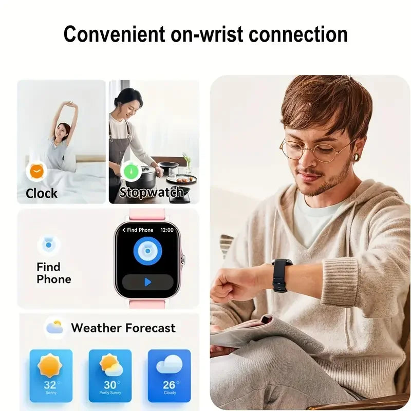 LOMAXFR Full Touch Screen Smart Watch