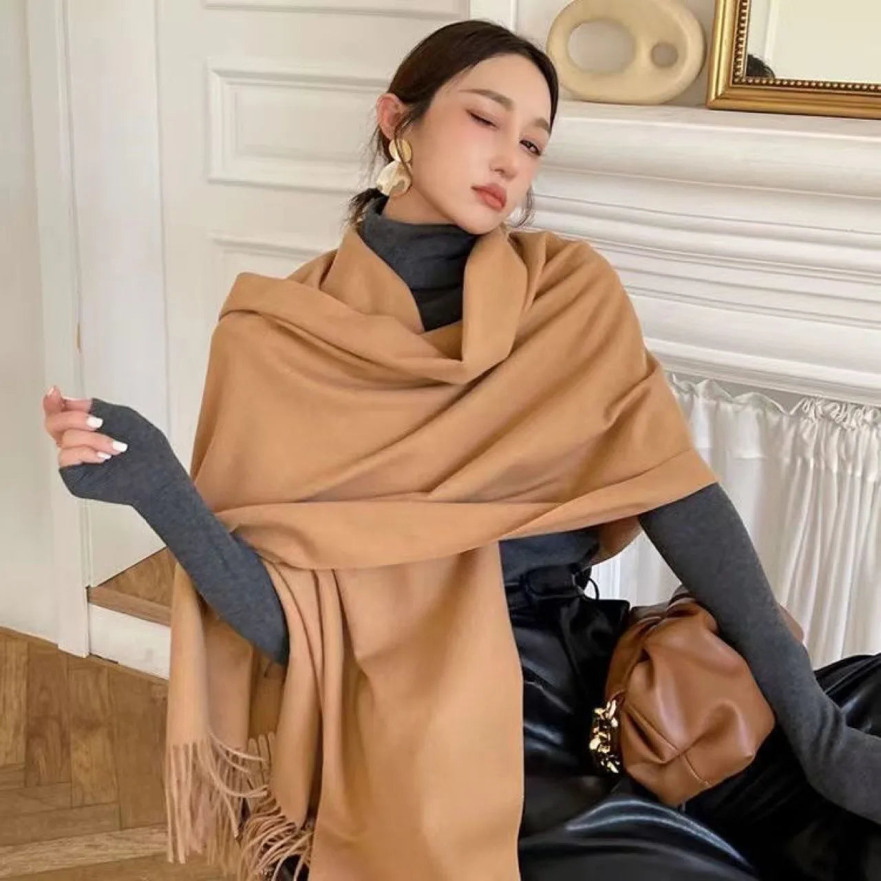 Women's Winter Cashmere Scarf