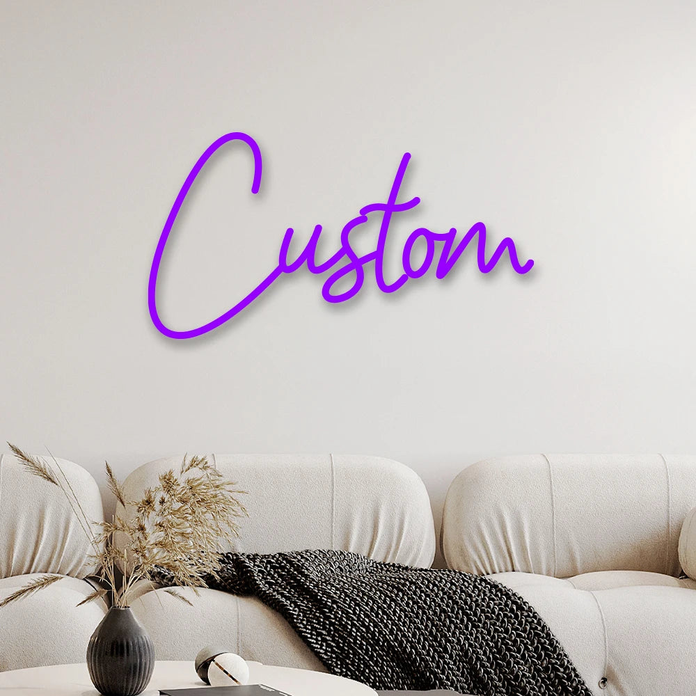 GlowUp Custom Neon Name Sign