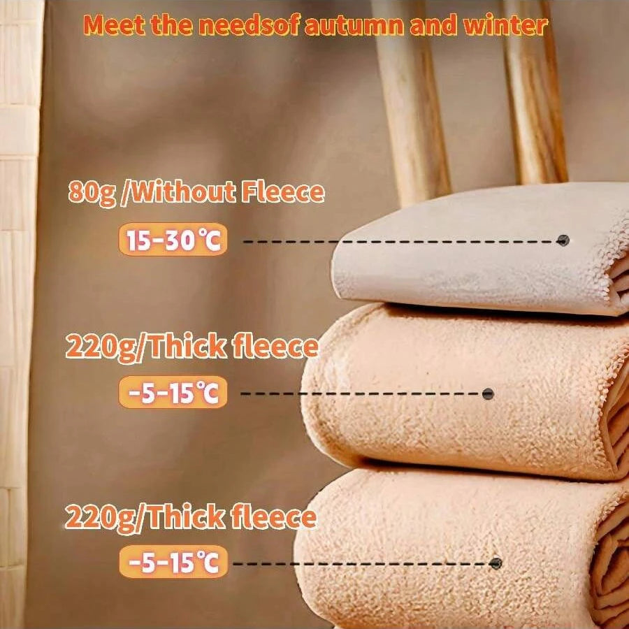 300g Warm Fleece-Lined Tights for Women