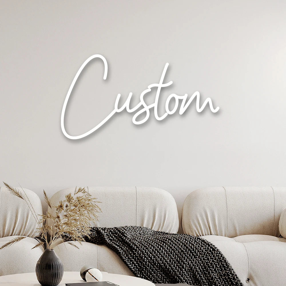 GlowUp Custom Neon Name Sign