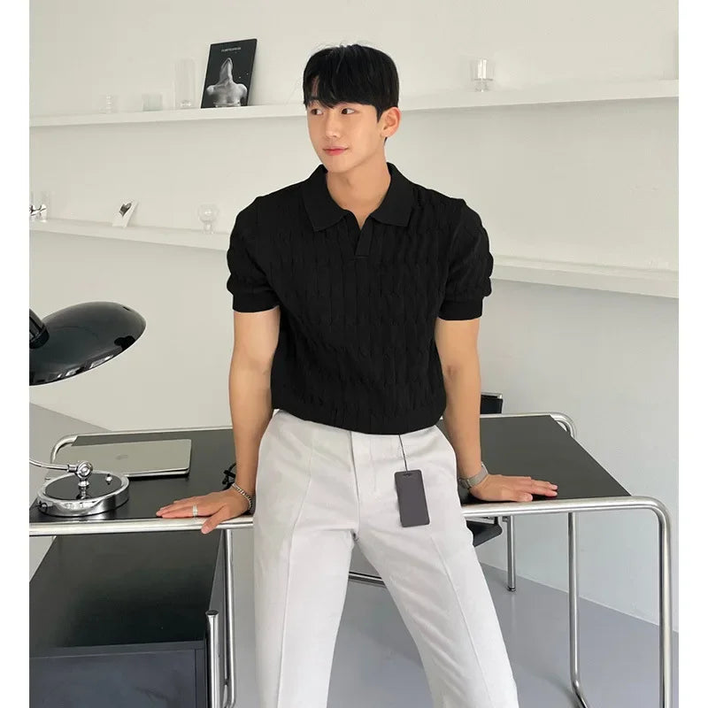 Premium Slim Fit Korean Style Polo – Lightweight, Stylish &amp; Timeless