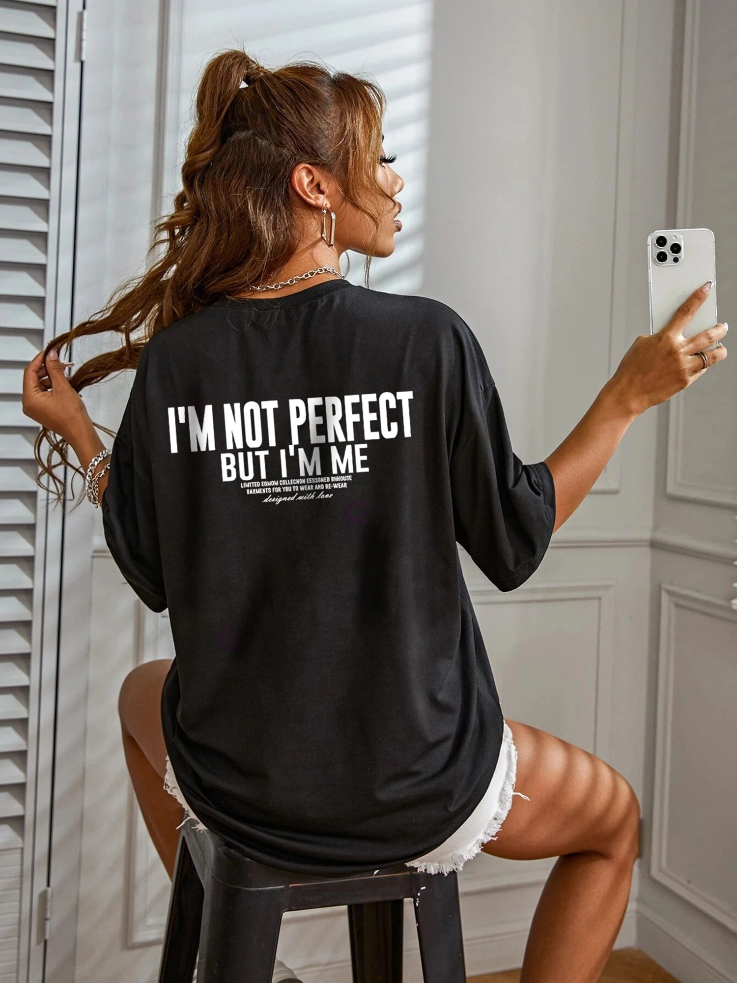 Plus-Size Printed Cotton T-Shirts for Women