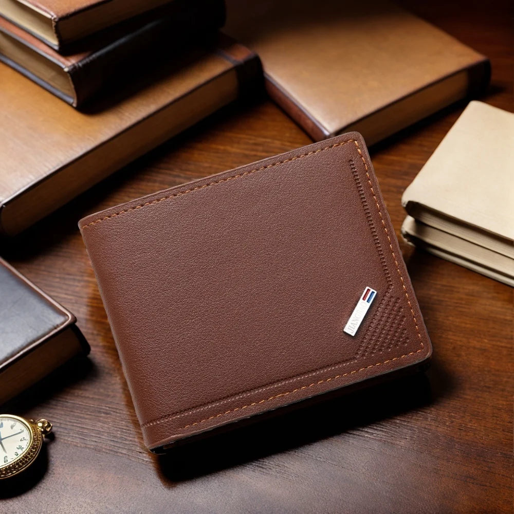 Slim RFID Blocking Men’s Wallet with Money Clip