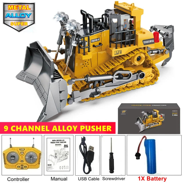 TitanX 4WD RC Excavator &amp; Dump Truck