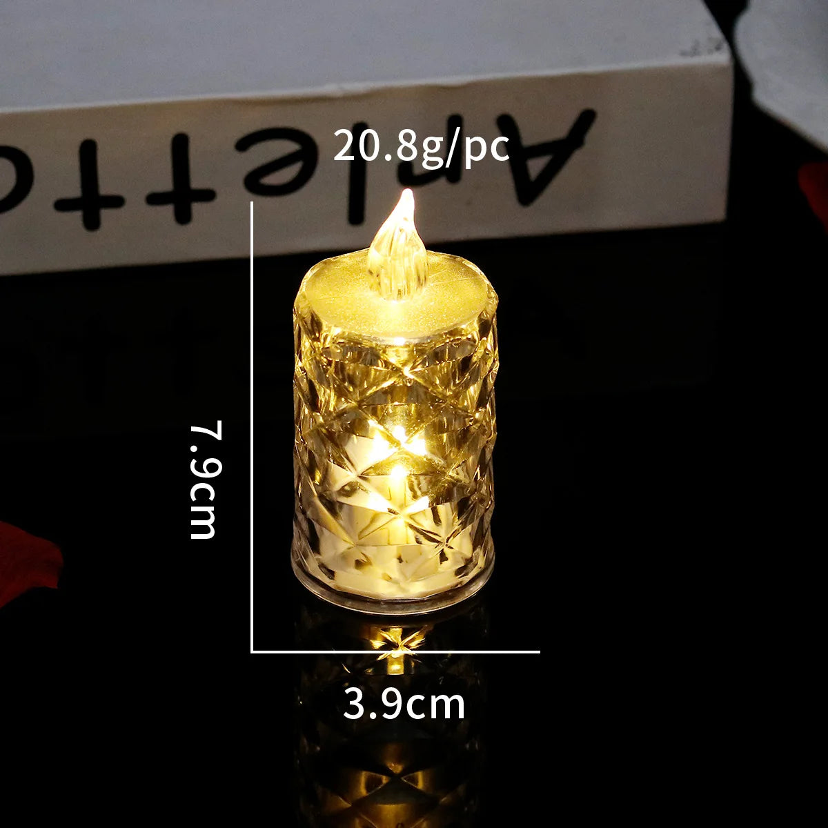 Elegant 3-Piece Flameless LED Candle Set