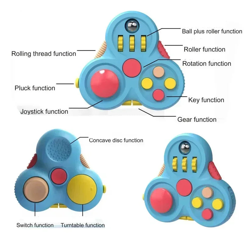 Colorful Hand Spinner – Stress Relief Fidget Toy