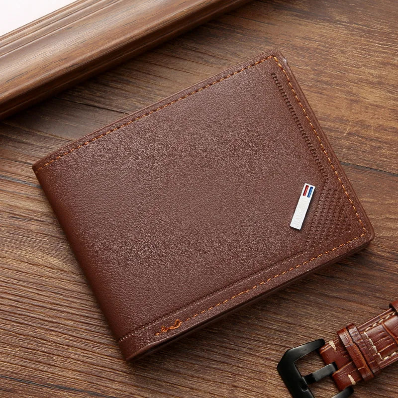 Slim RFID Blocking Men’s Wallet with Money Clip