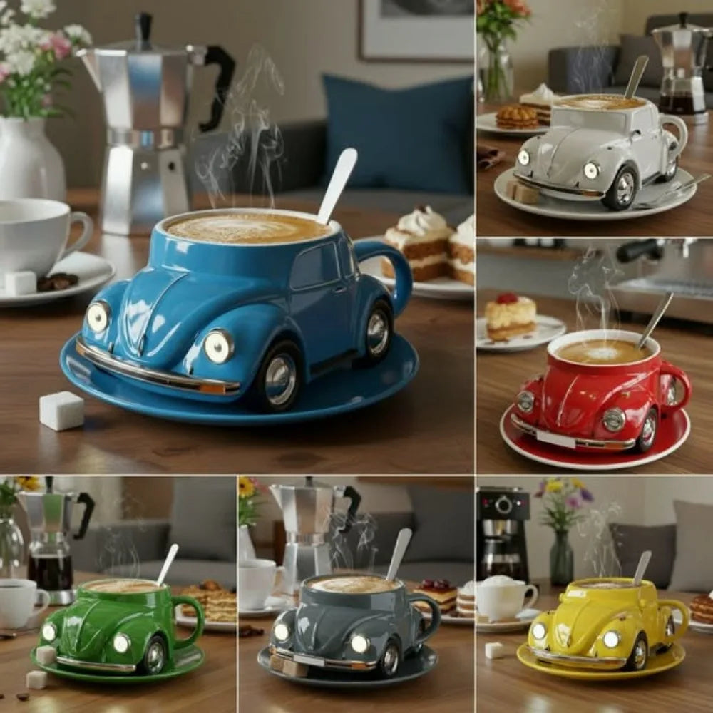 Funny Beetle-Shaped Coffee Mug