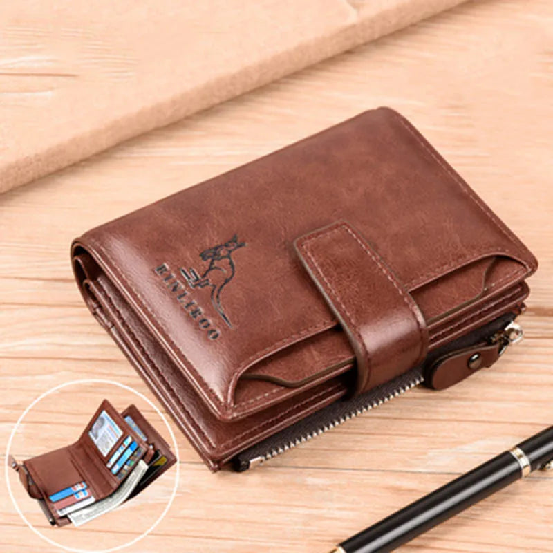 Luxury Leather RFID Men’s Wallet