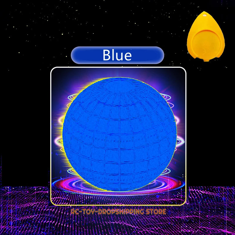 Flying Orb Boomerang Drone Spinner with LED Lights – Magic Hover Ball Toy for Kids & Family Fun