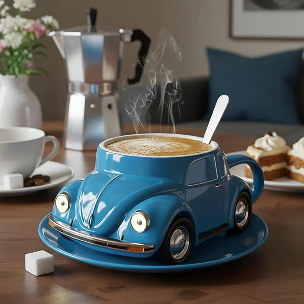 Funny Beetle-Shaped Coffee Mug