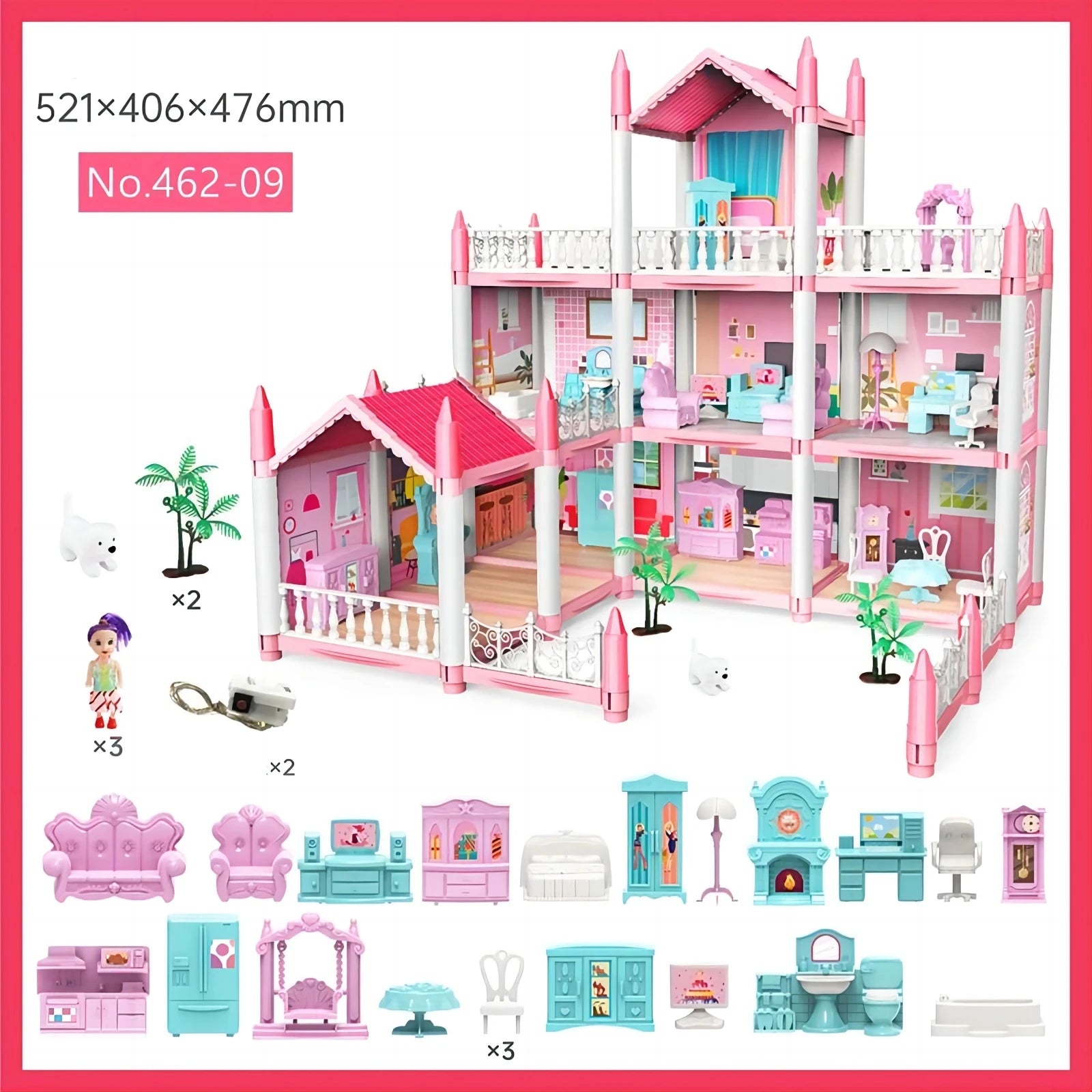 Children’s Music Doll House – The Dream Castle in Miniature