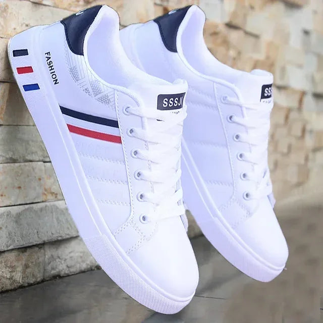 Men's Luxury Flats – 2024 Spring & Autumn Vulcanized Sneakers