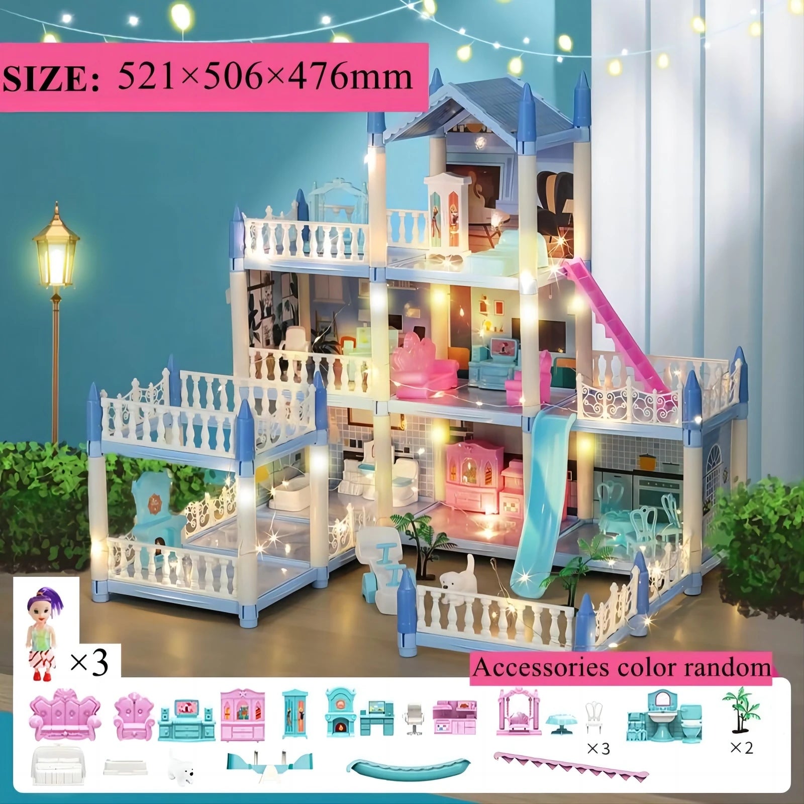 Children’s Music Doll House – The Dream Castle in Miniature