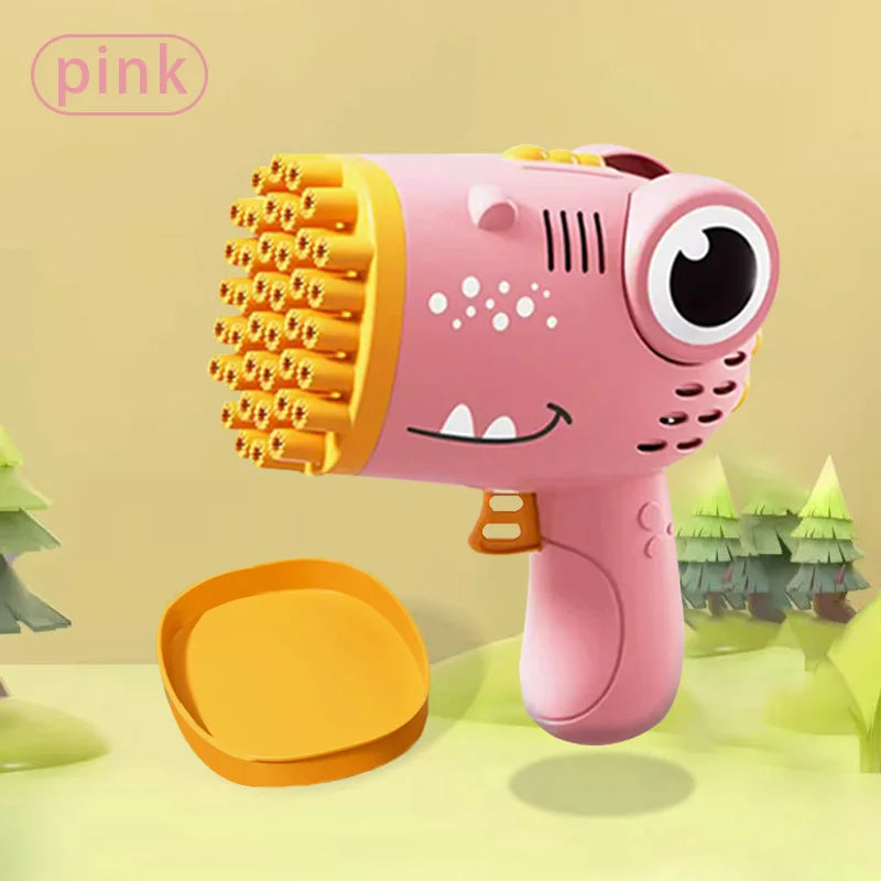 Handheld Dinosaur Bubble Machine